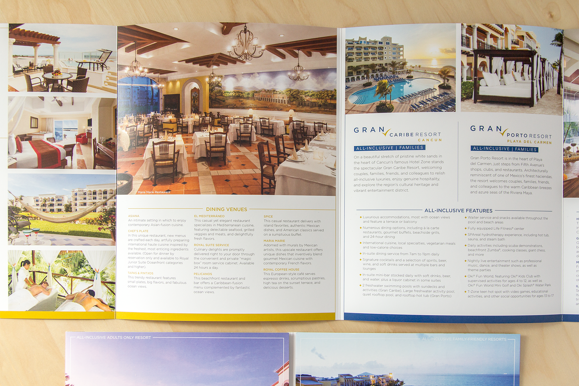 Playa Hotels & Resorts - 8-Page Property Gatefold Detail